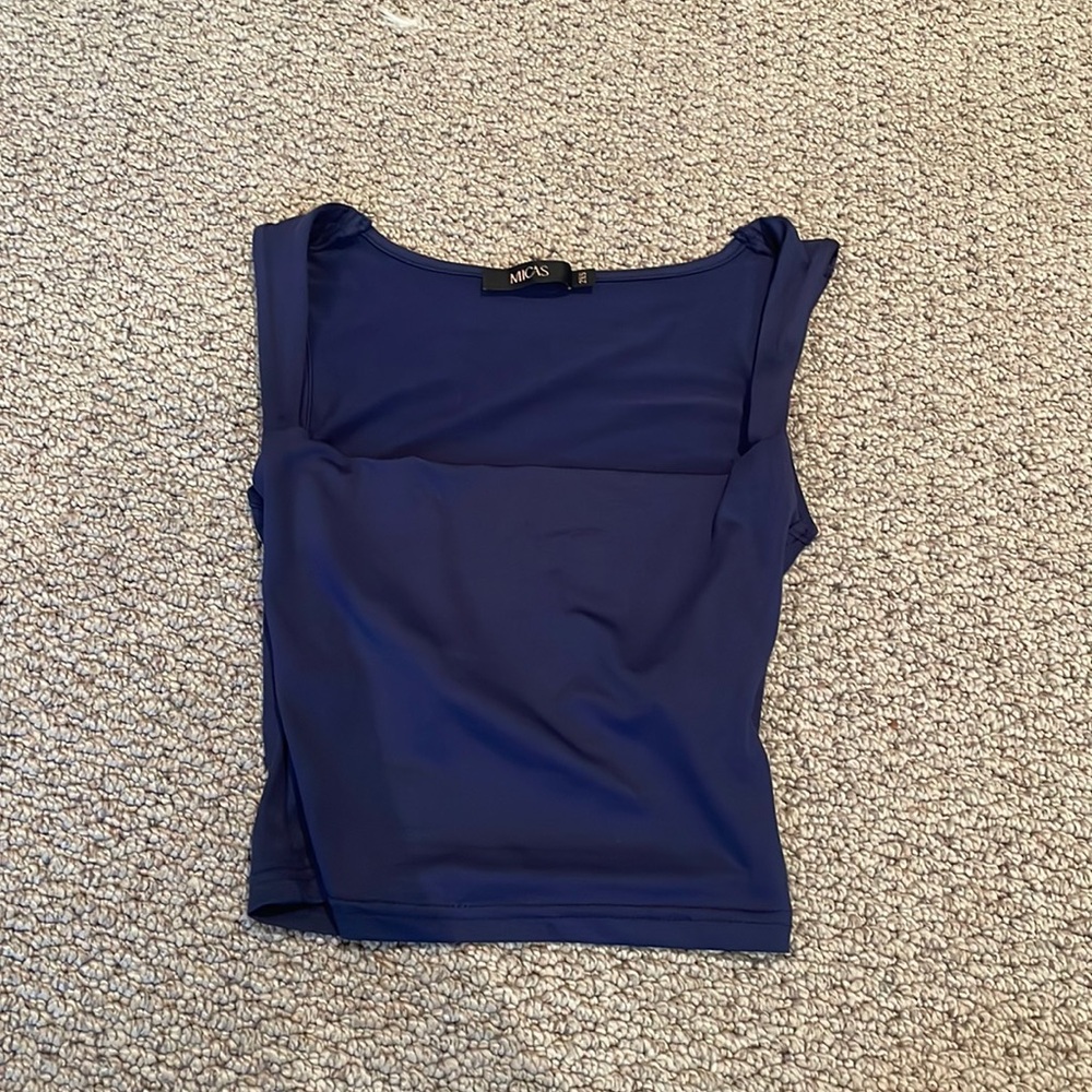 MICAS BLUE TOP💙